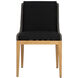 Sorrento Natural / Arashi Black Outdoor Dining Chair